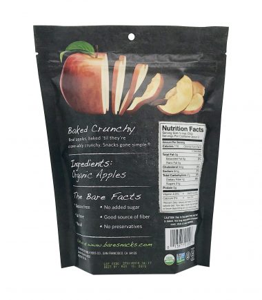 Organic Fuji & Reds Apple Chips, 3 oz, bare snacks _ Whole Foods Market 2