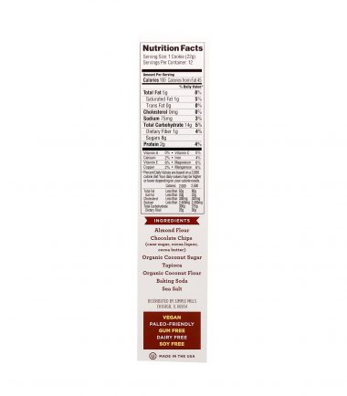 Chocolate Chip Cookie Almond Flour Mix, 9.4 oz, Simple Mills _ Whole Foods Market-1.jpg
