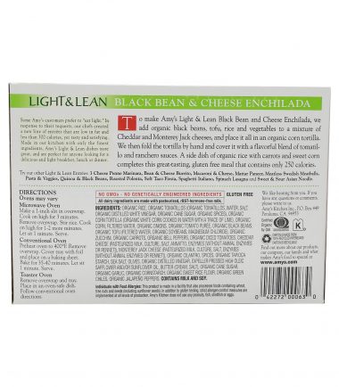 Light & Lean Black Bean & Cheese Enchilada, 8 oz, Amy's Kitchen _ Whole Foods Market-3 Light & Lean Black Bean & Cheese Enchilada, 8 oz, Amy's Kitchen _ Whole Foods Market-1.jpg